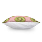 Kiwi Slices Pattern Print Pillow Cover