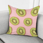 Kiwi Slices Pattern Print Pillow Cover