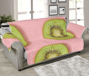 Kiwi Slices Pattern Print Sofa Protector