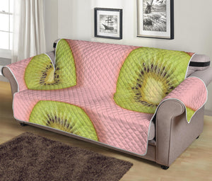 Kiwi Slices Pattern Print Sofa Protector