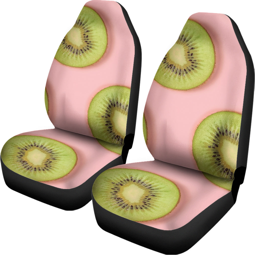 Kiwi Slices Pattern Print Universal Fit Car Seat Covers