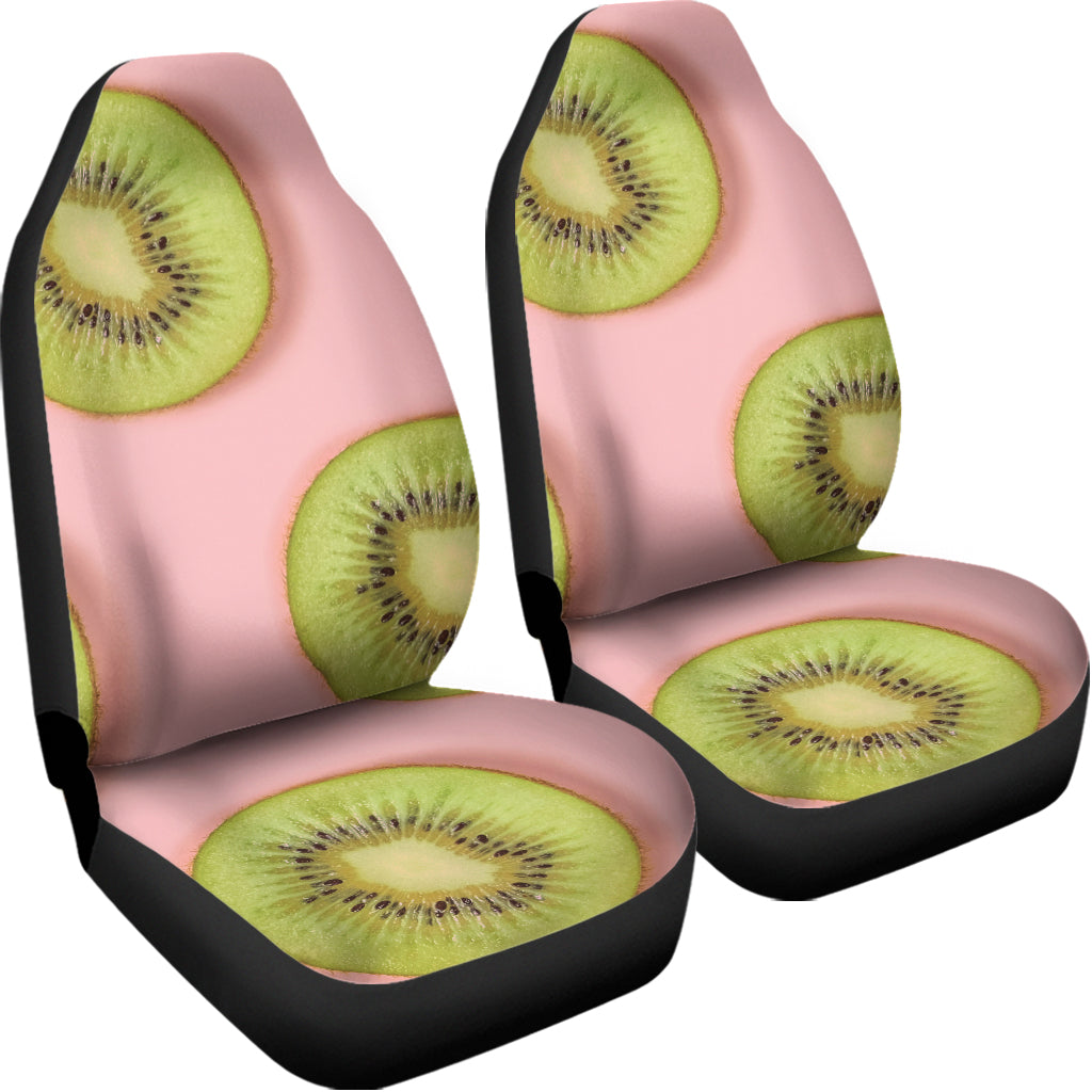 Kiwi Slices Pattern Print Universal Fit Car Seat Covers