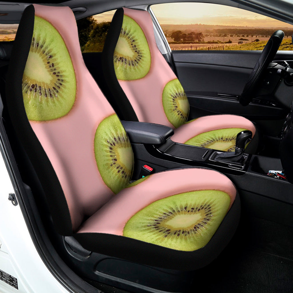 Kiwi Slices Pattern Print Universal Fit Car Seat Covers