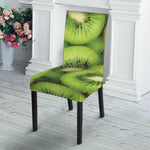 Kiwi Slices Print Dining Chair Slipcover