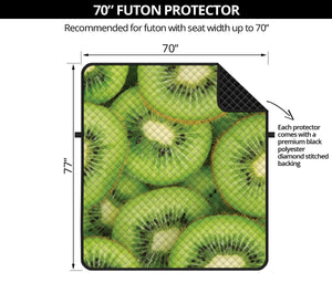 Kiwi Slices Print Futon Protector