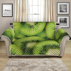 Kiwi Slices Print Loveseat Protector