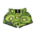 Kiwi Slices Print Muay Thai Boxing Shorts