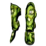 Kiwi Slices Print Muay Thai Shin Guard