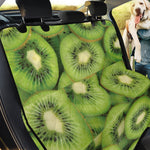 Kiwi Slices Print Pet Car Back Seat Cover