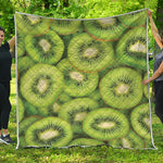 Kiwi Slices Print Quilt