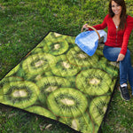 Kiwi Slices Print Quilt