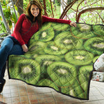 Kiwi Slices Print Quilt