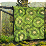 Kiwi Slices Print Quilt