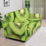 Kiwi Slices Print Sofa Cover