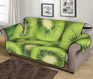 Kiwi Slices Print Sofa Protector