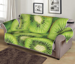 Kiwi Slices Print Sofa Protector