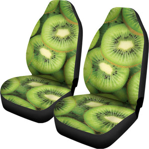 Kiwi Slices Print Universal Fit Car Seat Covers