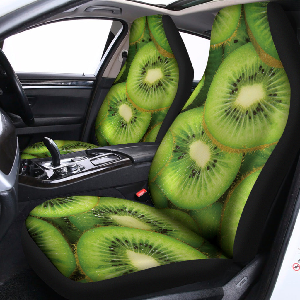 Kiwi Slices Print Universal Fit Car Seat Covers