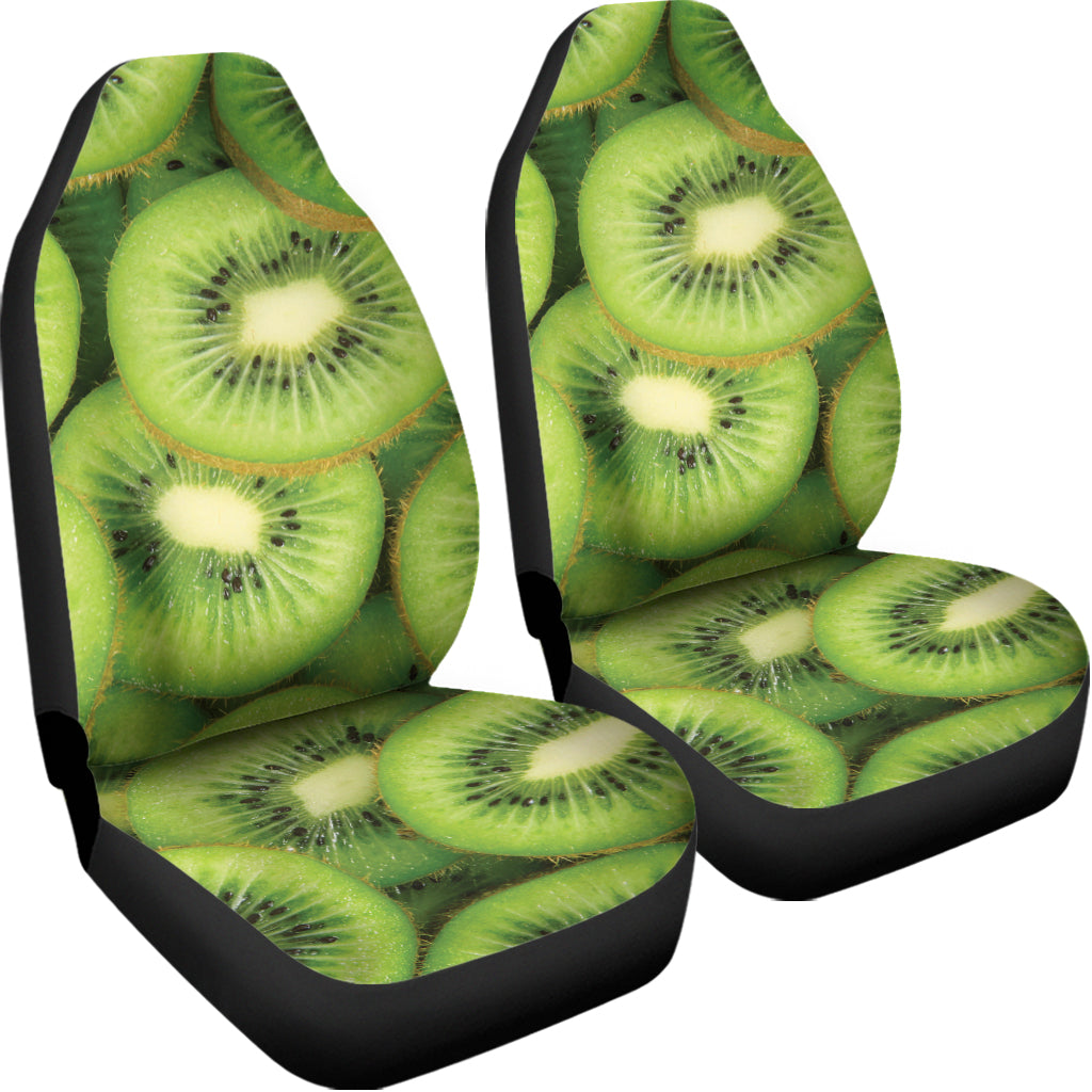 Kiwi Slices Print Universal Fit Car Seat Covers
