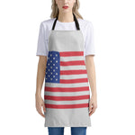 Knitted American Flag Print Apron