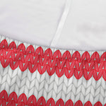 Knitted American Flag Print Sofa Cover