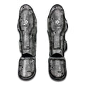 Knitted Raccoon Pattern Print Muay Thai Shin Guards