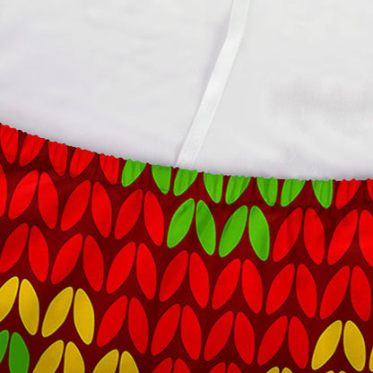 Knitted Reggae Pattern Print Sofa Cover