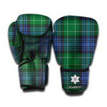 Knitted Scottish Plaid Print Boxing Gloves