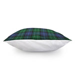 Knitted Scottish Plaid Print Pillow Cover