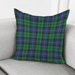 Knitted Scottish Plaid Print Pillow Cover