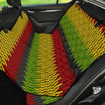 Knitted Style Reggae Pattern Print Pet Car Back Seat Cover