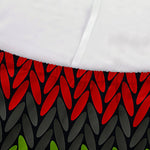 Knitted Style Reggae Pattern Print Sofa Cover