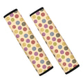 Knitting Yarn Pattern Print Car Seat Belt Covers
