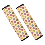 Knitting Yarn Pattern Print Car Seat Belt Covers