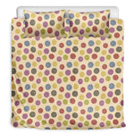 Knitting Yarn Pattern Print Duvet Cover Bedding Set