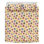 Knitting Yarn Pattern Print Duvet Cover Bedding Set