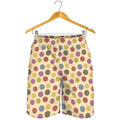 Knitting Yarn Pattern Print Men's Shorts
