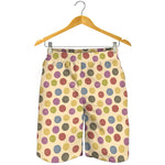 Knitting Yarn Pattern Print Men's Shorts