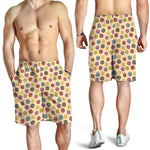 Knitting Yarn Pattern Print Men's Shorts