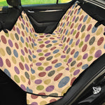 Knitting Yarn Pattern Print Pet Car Back Seat Cover