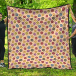 Knitting Yarn Pattern Print Quilt