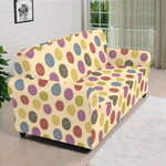Knitting Yarn Pattern Print Sofa Cover
