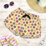Knitting Yarn Pattern Print Women's Shorts