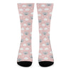 Koala Bear And Cloud Pattern Print Crew Socks