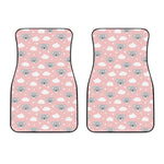 Koala Bear And Cloud Pattern Print Front Car Floor Mats