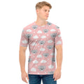 Koala Bear And Cloud Pattern Print Men's T-Shirt