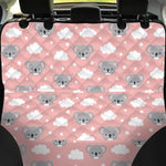 Koala Bear And Cloud Pattern Print Pet Car Back Seat Cover