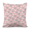 Koala Bear And Cloud Pattern Print Pillow Cover