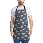 Koala Bear Pattern Print Apron