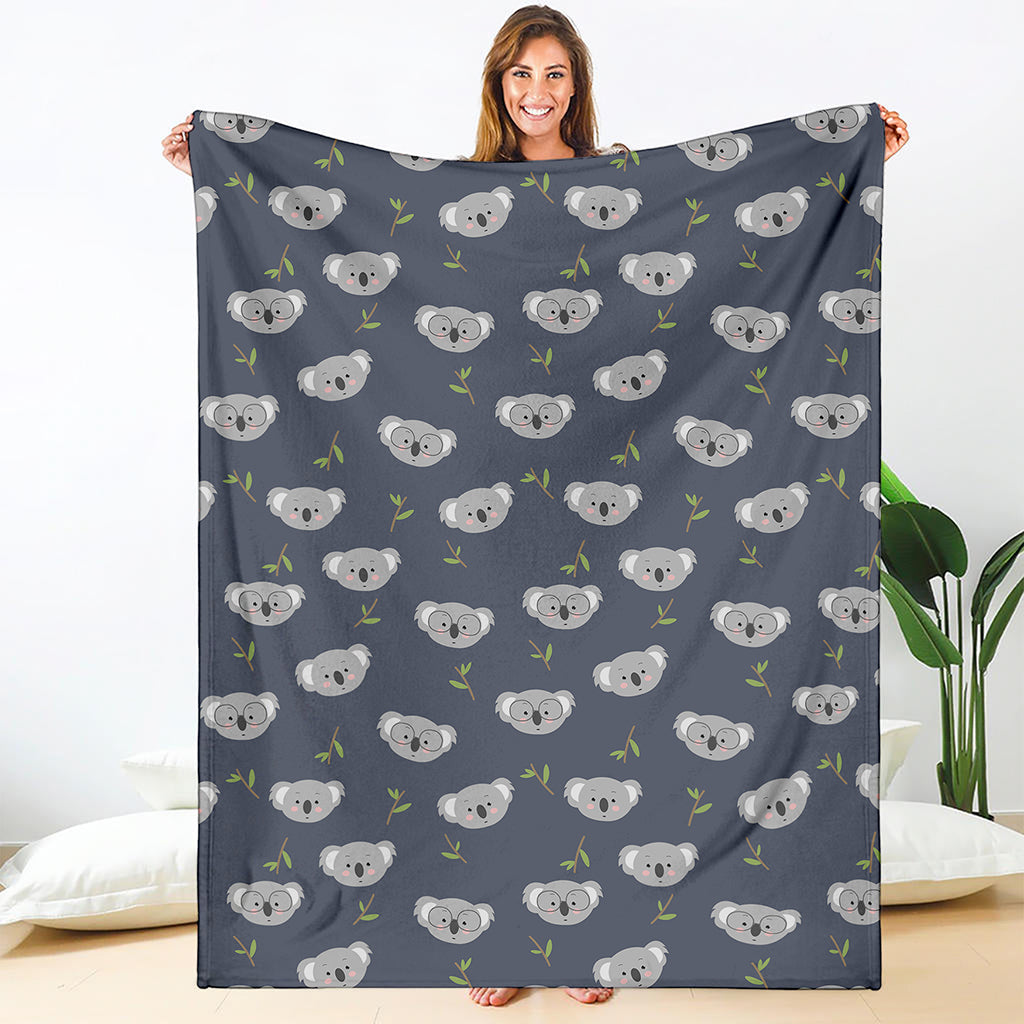 Koala Bear Pattern Print Blanket